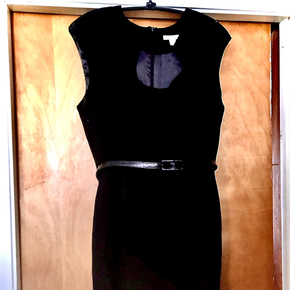 Black work dress